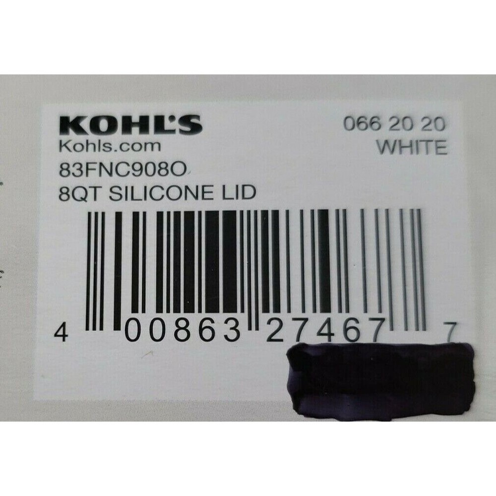 Food Network Inner Pot Storage Silicone Lid For 8 Quart Pressure Cooker NIB - Picture 7 of 7